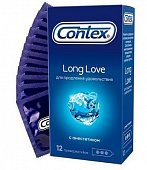 Contex (Контекс) презервативы Long love продлевающие 12шт, Рекитт Бенкизер Хелскэр/ССЛ Мануфактуринг